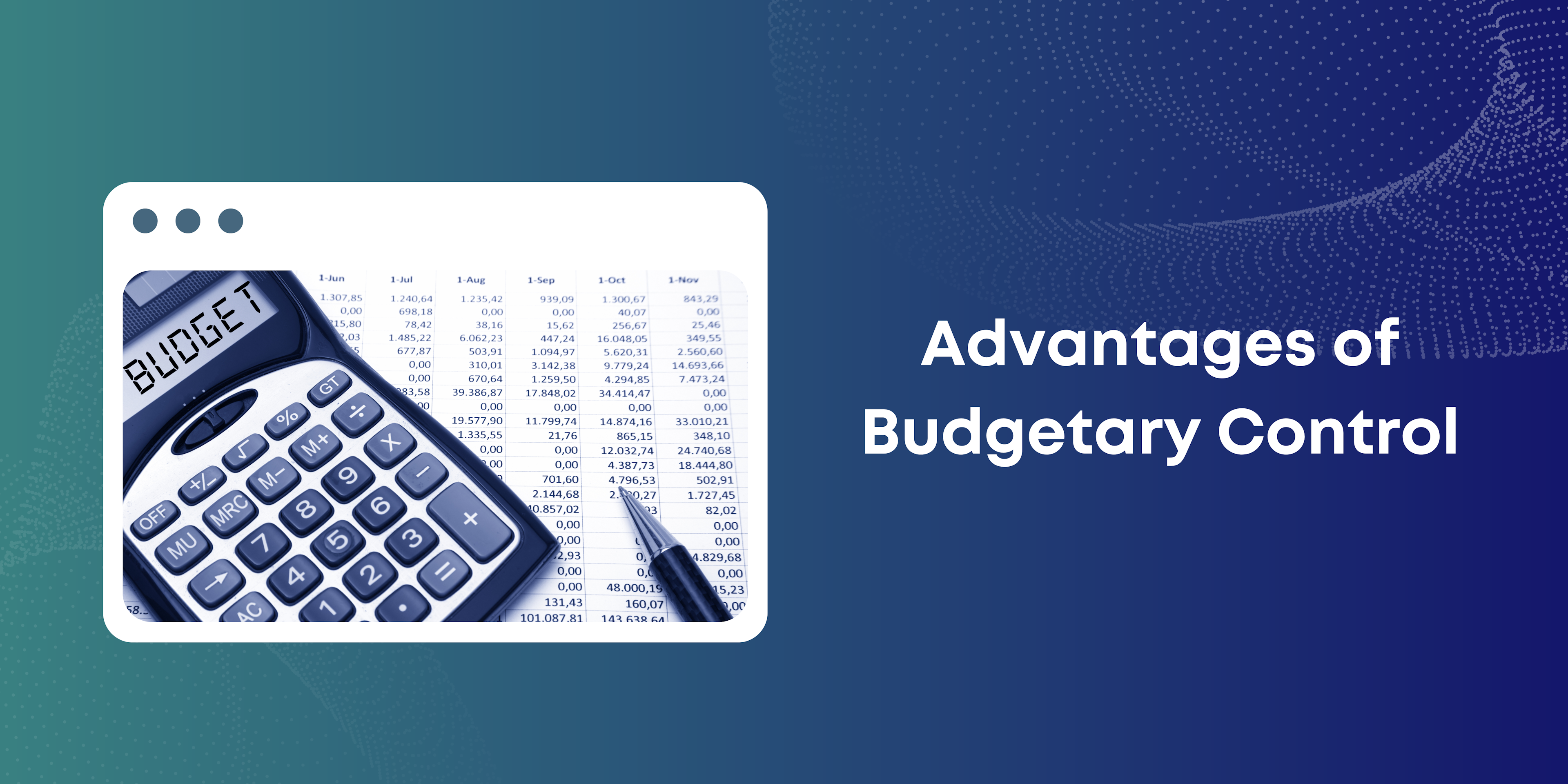 Budgetary Control Steps for Budget Holders