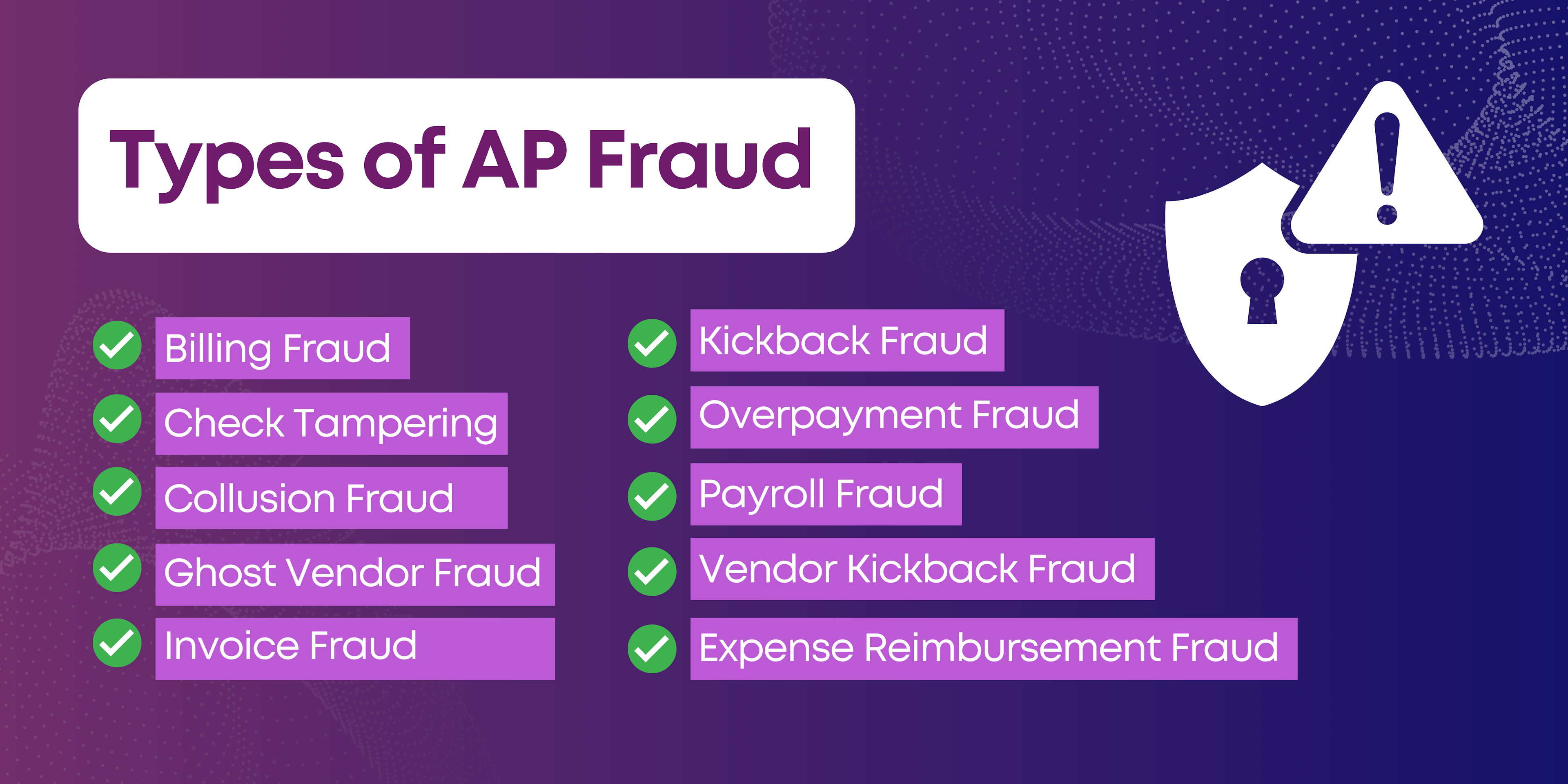 Recognize and prevent common AP fraud tactics